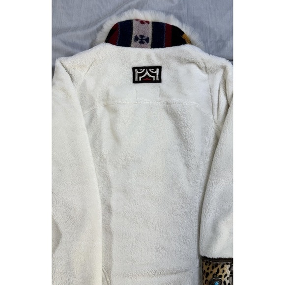 Hell Is For Heroes Ski Fleece Plush Aztec Velour Jacket - Picture 11 of 14